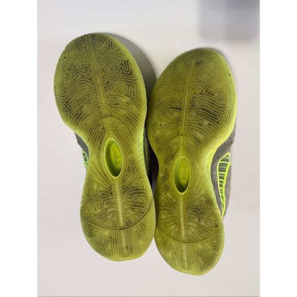 Nike LeBron 21 Algae Sneaker Athletic Shoes Green Suede Volt Yellow Men\'s Sz 15 main image 5